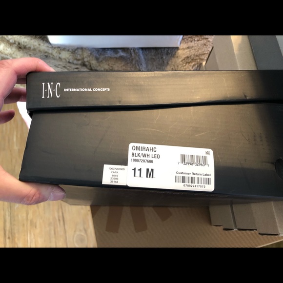 INC Animal Print Calf Hair Booties - Picture 11 of 11